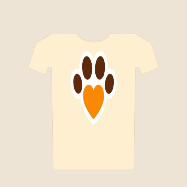T-Shirt „Herzpfote"