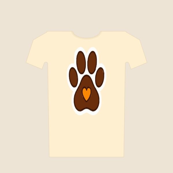 T-Shirt „Pfotenherz"